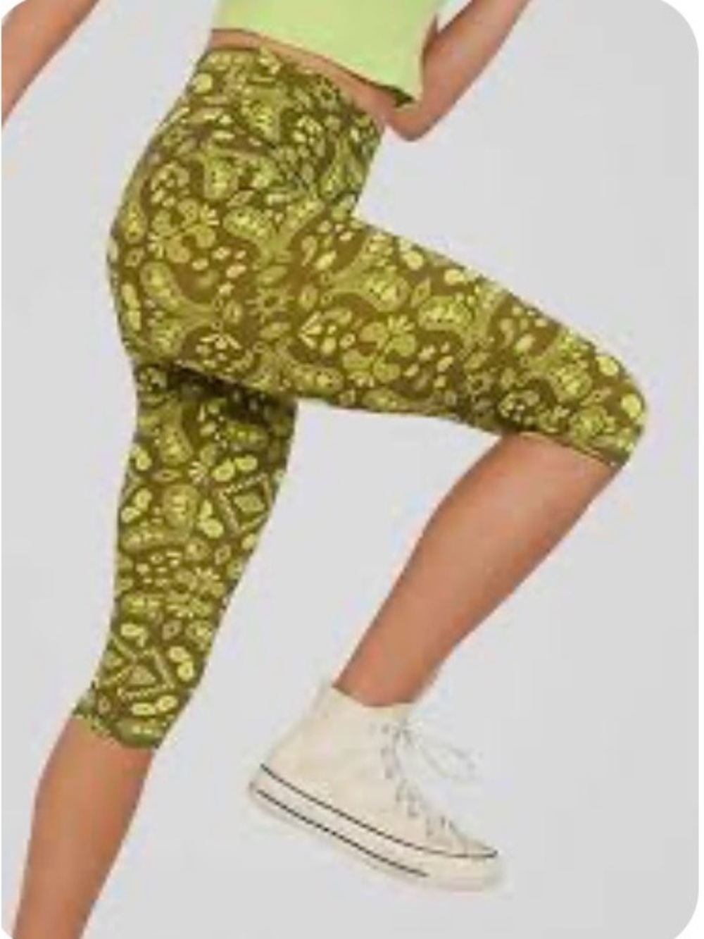 NWOT Aerie Offline Real Me Cropped Capri Leggings